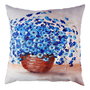 Aberto Design Cojín Multicolor 43 x 43 cm con Relleno de Silicona